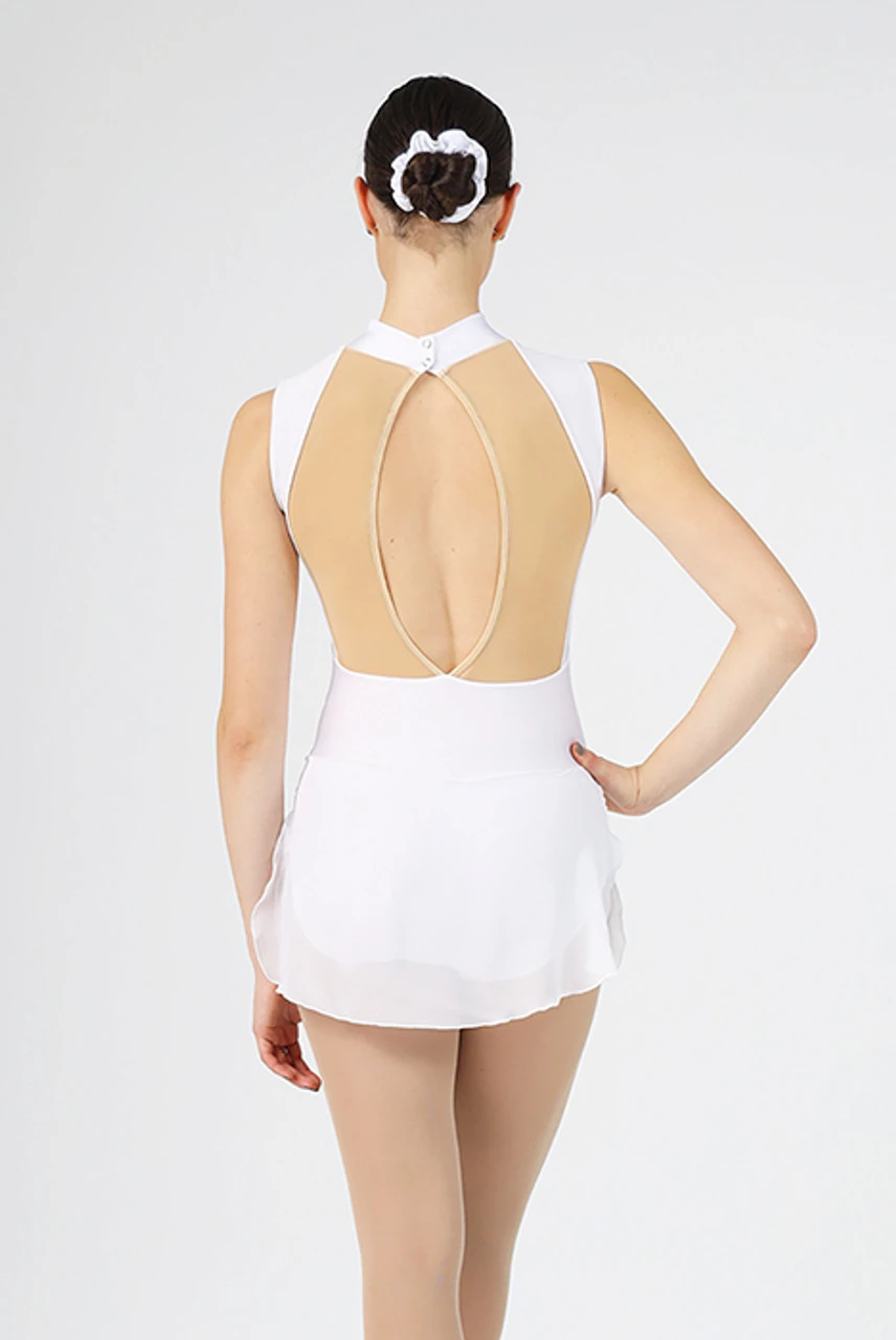 Mondor 615 Shiny Nylon Sleeveless Dress - Image 3