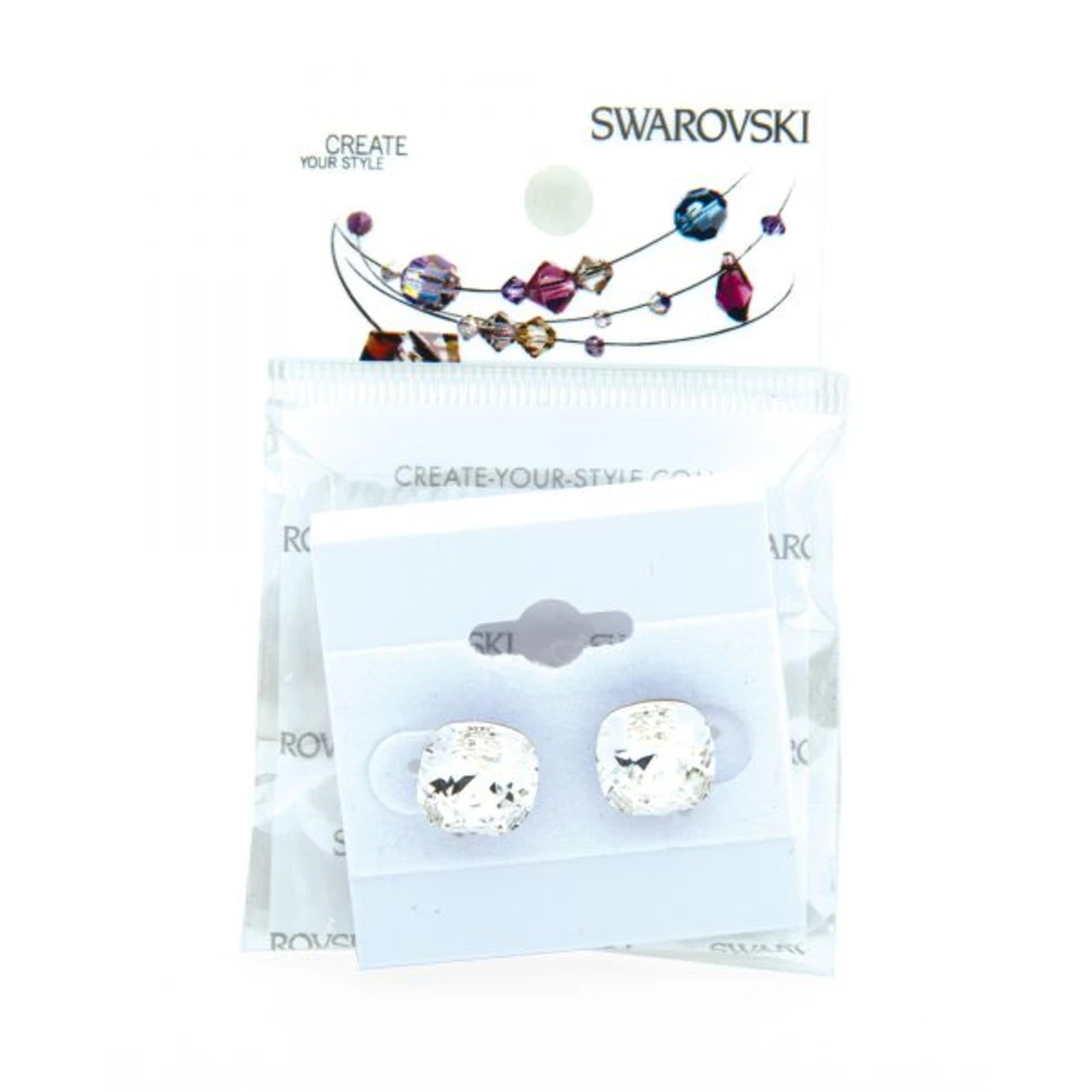 Jerry's 1285 Swarovski Crystal Stud Earrings - Image 2