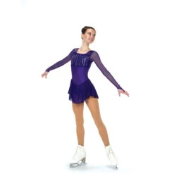 Solitaire Style F22003 Graceful Gathers Dress - Icy Blue